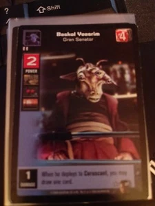 Star Wars Jóvenes Jedi JCC Duelo del Destino Baskol Yeesrim No Como Nuevo - Imagen 1 de 1