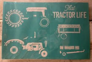 NEW “Vintage Tractor” Chalk Couture Chalk Transfer Stencil Size C Retired