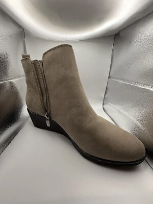 Anne Klein Sport Women's Baron Taupe Wedge Boots Shoes Size 7M BARO01F9 - Image 1 of 4
