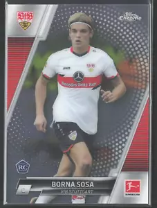 Borna Sosa 2021-22 Topps Chrome Bundesliga #91 - Picture 1 of 2