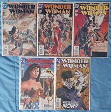 Wonder Woman (1987 2nd Series) #201,202,203,204,205 NM High Grade Lot Run