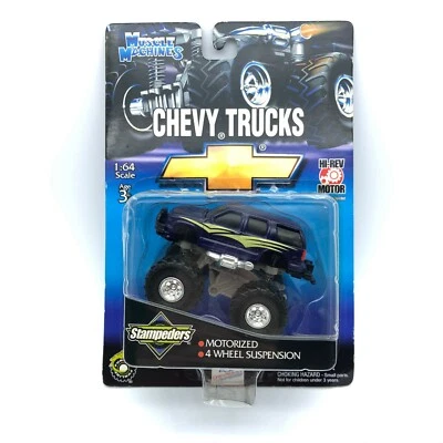 Muscle Machines HI-REV Motor Chevrolet Chevy Tahoe Lifted 4x4 SUV Purple 1/64 - Image 1 of 4
