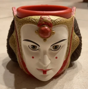 Star Wars Episode 1 Phantom Menace Queen Amidala Plastic Mug Lucas Films - Picture 1 of 6