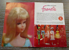 Vintage Francie Doll Mattel Magazine AD from Jack & Jill March 1966 RARE HTF!!