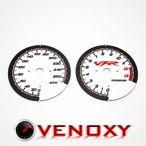 Honda VFR 800 FI RC46 1998-2001 KM/H Aftermarket White Gauges - Picture 1 of 1