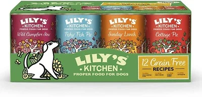 Lilys Kitchen getreidefreies Multipack für Hunde 12 x 400g - Bild 1 von 4