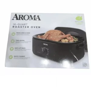 Aroma® 18Qt. Electric Roaster Oven with Metal Inner Rack - Picture 1 of 9