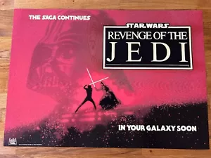 Movie Poster Return of the jedi Originally named Revenge 420mm x 594mm (A2) - Picture 1 of 6