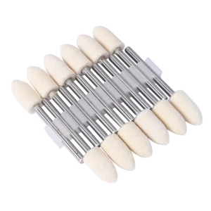 12PCS Lucidatura Lana Punta Conica Feltro Feltro Lucidatura Utensili Rettifica - Foto 1 di 11