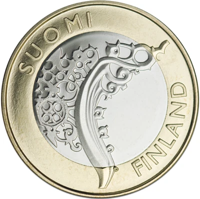 2010 Finland € 5 Euro PROOF Coin - Historical Regions: Finland Proper - Image 1 of 4