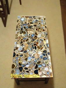 Elegance for Your Space, brown agate table top, Agate Table Top, Organic beauty - Picture 1 of 8
