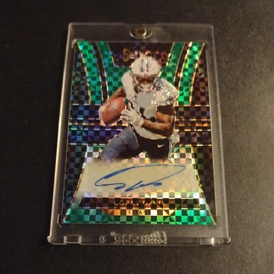 #3/5 Corey Davis Rookie Auto 2017 Panini Select Autograph Titans Jets WMU - Image 1 of 4