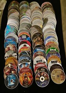 Lot of 500 Loose DVD Movies & TV Shows Drama Horror Sci-Fi Action Comedy DVDs