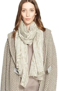 Fabiana Filippi Silk Wool Burnout Scarf - Picture 1 of 8