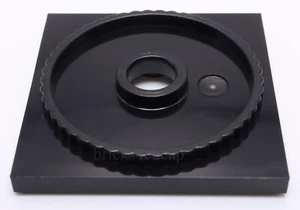 Lego 10x Black Turntable 4 x 4 Square Base Locking - Picture 1 of 1