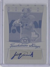 2013 Leaf US Army All-American Bowl Touchdown Kings 1/1 James Quick Auto 0a7