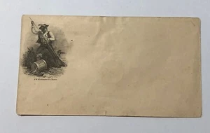 Seltenes unbenutztes Bürgerkrieg Patriotisches Cover "Revolutionärer Kriegssoldat" Whittemore - Bild 1 von 4