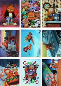 Garfield Series 1 Non-Chromium, Krome 1995: 9 Card Chromium Chase Set #GC1-GC9 - Picture 1 of 2
