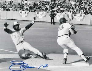 ELLIS VALENTINE  MONTREAL EXPOS  ACTION SIGNED 8x10 - Picture 1 of 1