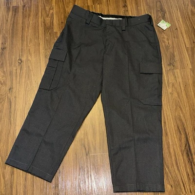 Pantalones Uniforme Meyers Damas Gris Carbón Talla 16 Oficina de Prisiones AD NUEVO CON ETIQUETAS Foto 1 de 4