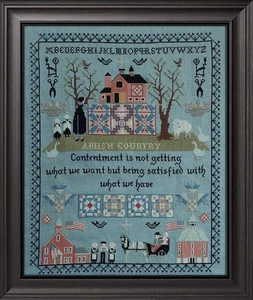 Amish Country by Twin Peak Primitives cross stitch pattern - Picture 1 of 1
