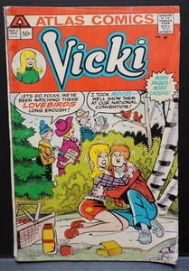 Vicki # 2 (1975 Atlas Comics / Seaboard) Stan Goldberg - Raro Difícil Archie - Imagen 1 de 2