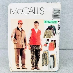 McCalls P395 9583 Jacket Vest Pants and Hat Sportsman Mens Size 42 46 Pattern - Picture 1 of 5