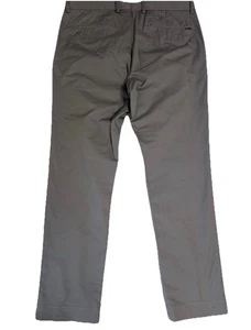 Pantalones de vestir Polo Ralph Lauren gris metal elástico calce ajustado para hombre 34x34 - Imagen 1 de 17