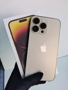 Scellé - Apple iPhone 14 Pro Max débloqué 5G 128 / 256 Go - Or - Face ID - Photo 1 sur 15