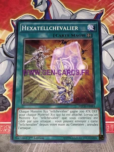 Carte Yu Gi Oh HEXATELLCHEVALIER NECH-FR063 x 3 - Picture 1 of 1