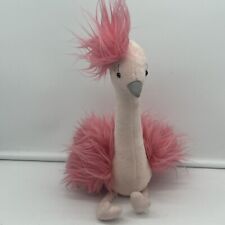 Fou Fou Ostrich Stuffed Animal  Jellycat  10” With Tags!