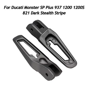 Footrest Footpeg Brackets For Ducati Monster SP Plus 937 821 Stripe 1200 1200S - Picture 1 of 10