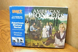 FIGURAS IMEX ESCALA 1/72 SERIE HISTORIA AMERICANA PIONEROS AMERICANOS - Imagen 1 de 2