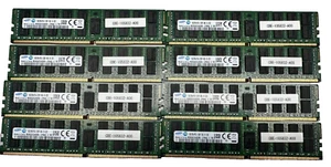 8 x Samsung 16gb 2Rx4 PC4-2133P-RA0-10-DC0 Server Memory - Picture 1 of 1