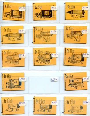 Great Britain 1971-76 10p orange p1ctorial post box booklets (2023/12/16#04) - Image 1 of 4