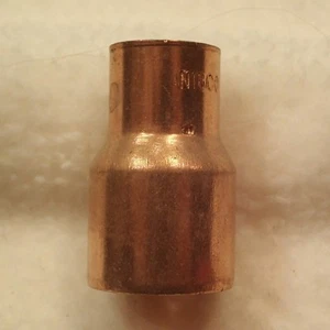 [Qty. of 4] 3/4" x 1/2" Copper reducer coupling  - Imagen 1 de 1