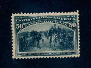 drbobstamps USA Scott #240 postfrische Klappmarke Katze 450 $ - Bild 1 von 2