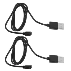 2 Pcs Charging Cable Data Adjustable Smartwatch Charger Magnetic - Photo 1 sur 12
