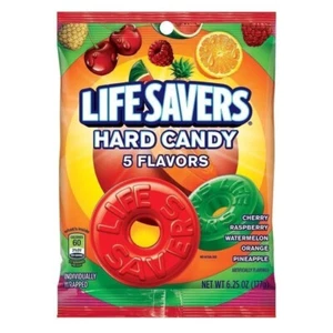 6x 177g Lifesavers Hard Candy USA Bonbons Wint o green (39,54/kg) - Bild 1 von 4