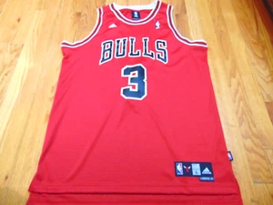 NWOT VINTAGE ADIDAS NBA CHICAGO BULLS BEN WALLACE RED SWINGMAN JERSEY SIZE L - Picture 1 of 4