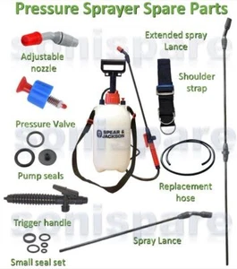 Spear und Jackson Pumpsprüher Garten Draper Druck Ersatzteile Reparatur 5L 8L - Bild 1 von 20