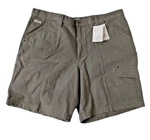 Columbia Camp Roc Shorts Herren 42 olivgrün Chino Cargo Outdoor 9 Zoll Schrittlänge - Bild 1 von 8