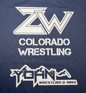 T-shirt Colorado Wrestling Camp blu navy S, M, L, XL, XXL, XXXL overstock - Foto 1 di 5
