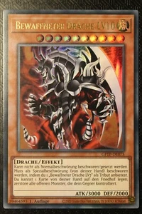 Bewaffneter Drache LV10, Ultra Rare 1. Auflage! - Bild 1 von 1