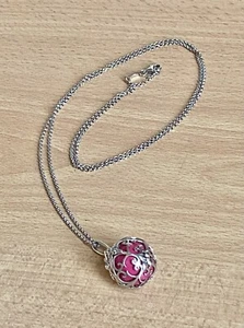 Engelsrufer Collana Con Ciondolo - Lunga In Argento Massicciò 925. - Foto 1 di 11