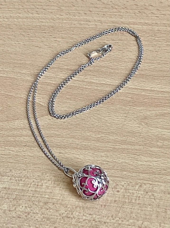 Engelsrufer Collana Con Ciondolo - Lunga In Argento Massicciò 925. - Immagine 1 di 4