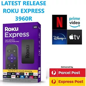 Roku Express 3960R HD 1080p Streamer w/ Netflix Prime Video Disney+ Apple TV - Picture 1 of 8