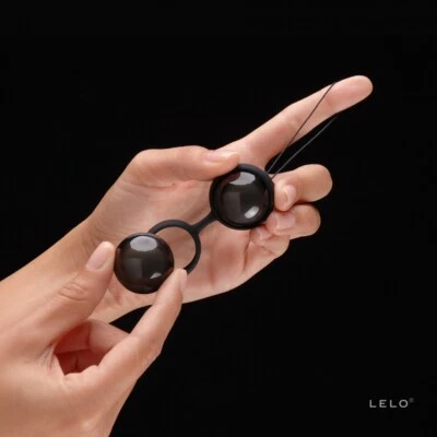 Lelo - Cuentas Luna Negro Placer Cuentas, Bolas Ben Wa más vendidas del mundo Foto 1 de 4