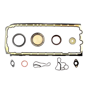 Oil Pan Gasket Set w/ Oil Cooler Seal For 07-18 BMW M135i 335i 535i X5 X6 N54 - Picture 1 of 7