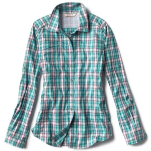 Orvis Women's River Guide Shirt, M - Reef Plaid - Picture 1 of 1